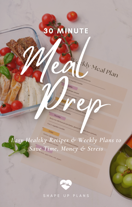 30-Minute Meal Prep: Easy Healthy Recipes & Weekly Plans to Save Time, Money & Stress