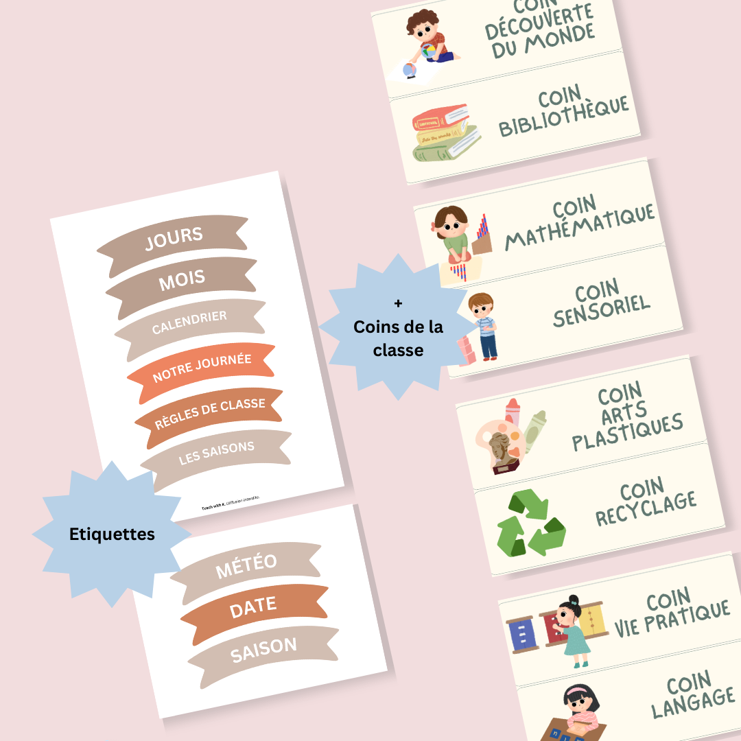 📢 Pack d’Affichages et Rituels pour la Classe