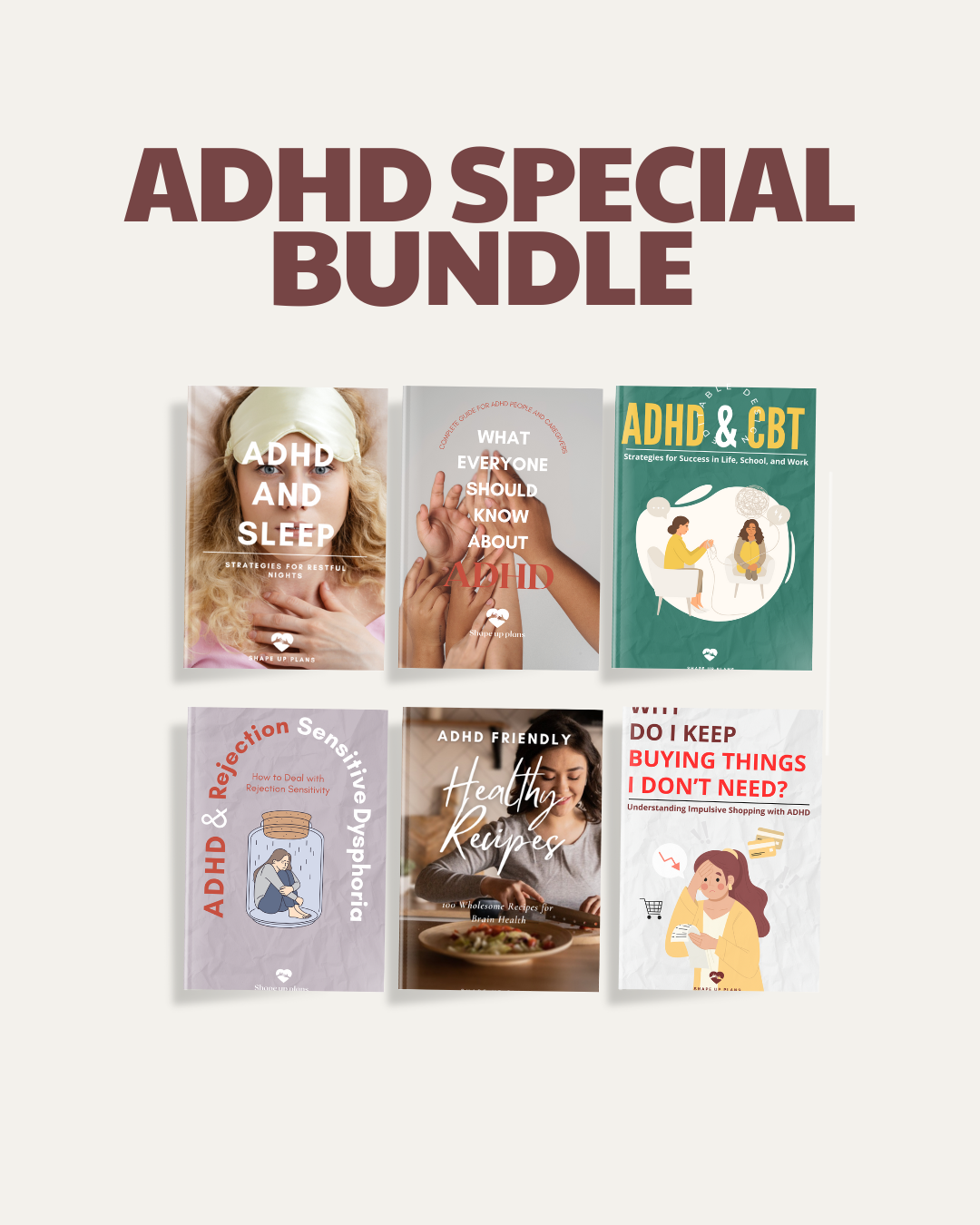 ADHD SPECIAL BUNDLE PACK: All You Need For Your ADHD Journey