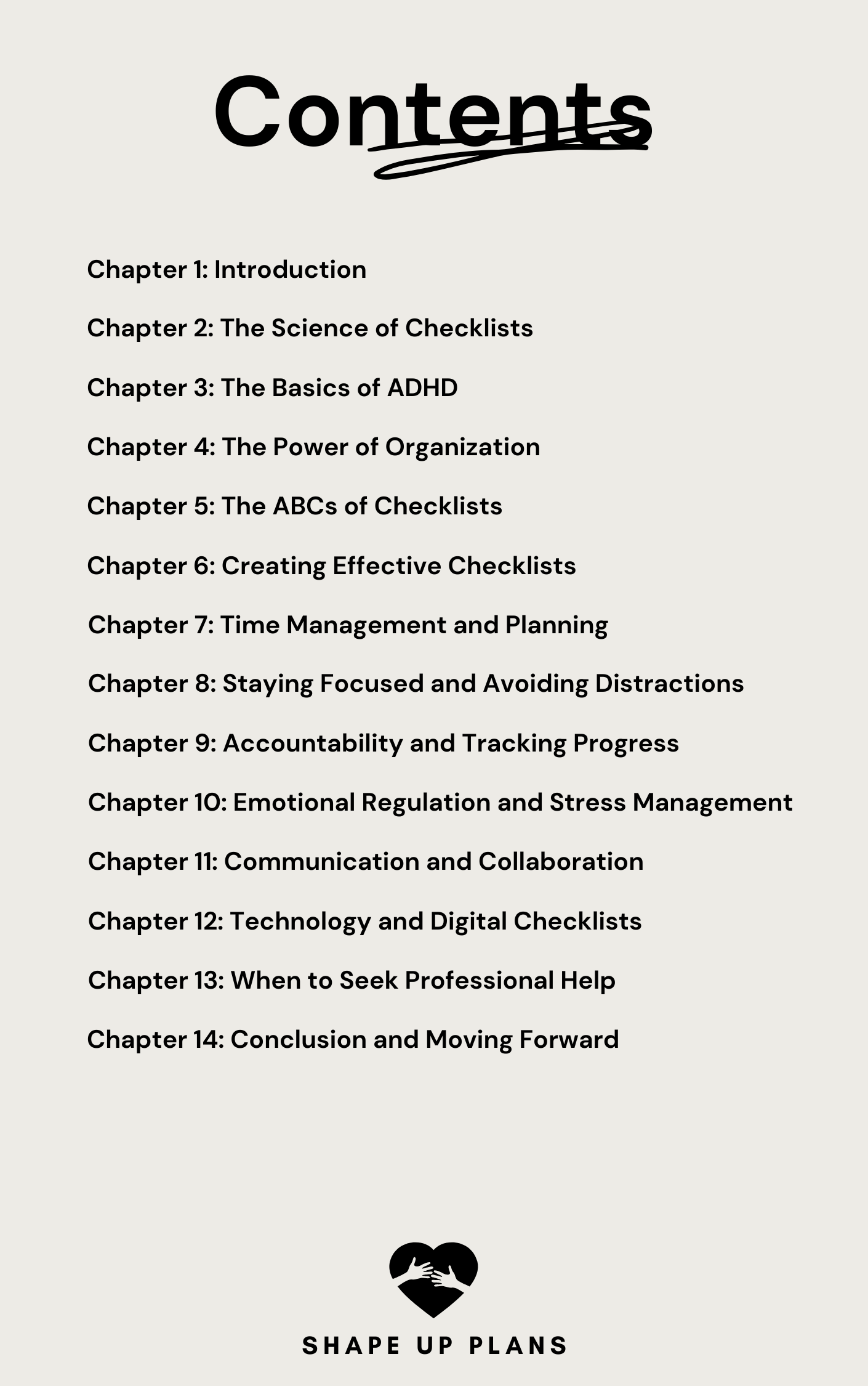 ADHD and the Power of Checklists: A Guide to Managing Symptoms and Achieving Your Goals