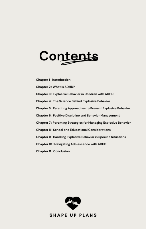 ADHD Children and Explosive Behavior: A Parent's Comprehensive Guide