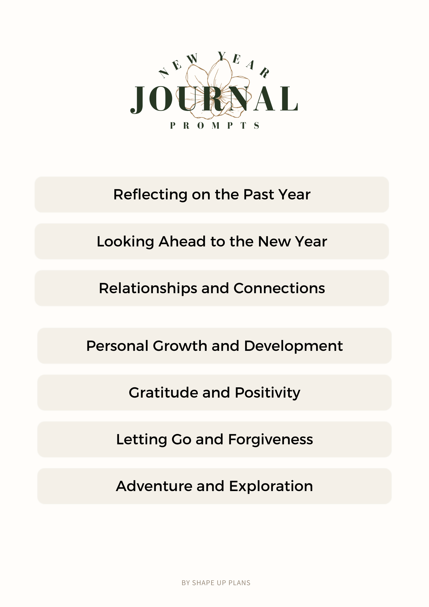 New Year's Journal Prompts: Elevate Your Path to Success in 2024