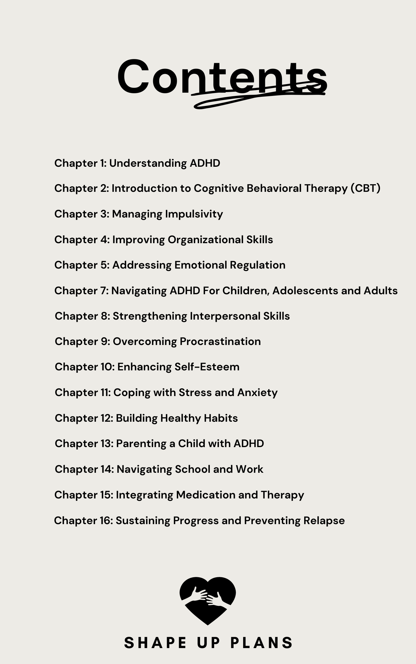 ADHD Management and CBT: Strategies for Success in Life, School, and Work