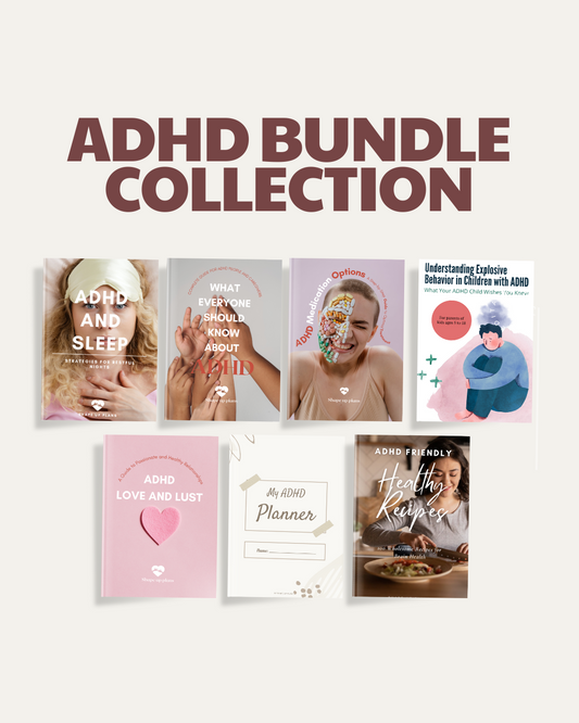 ADHD BUNDLE PACK: The Ultimate Collection To Navigate Your ADHD Journey