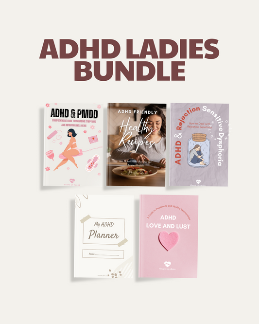 ADHD LADIES BUNDLE PACK: All You Need For Your ADHD Journey