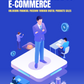 Beginner's Guide to E-commerce: Unlocking Financial Freedom Through Digital Products Sales