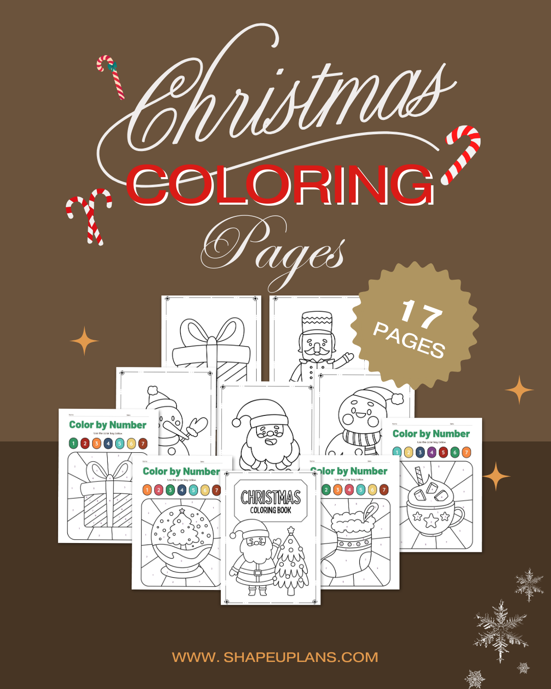 XMAS 2023 🎄: Christmas Games Bundle, Printable Maze Puzzles, Word Search, Coloring Pages and Activity Book For Kids