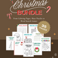 XMAS 2023 🎄: Christmas Games Bundle, Printable Maze Puzzles, Word Search, Coloring Pages and Activity Book For Kids