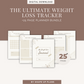 The ULTIMATE and MINIMALIST Weight Loss Tracker Bundle Pack