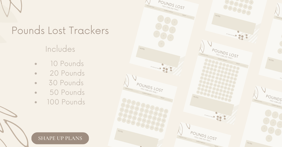 The ULTIMATE and MINIMALIST Weight Loss Tracker Bundle Pack