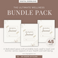 ULTIMATE and MINIMALIST Wellness Bundle Pack For a Happier and Healthier You